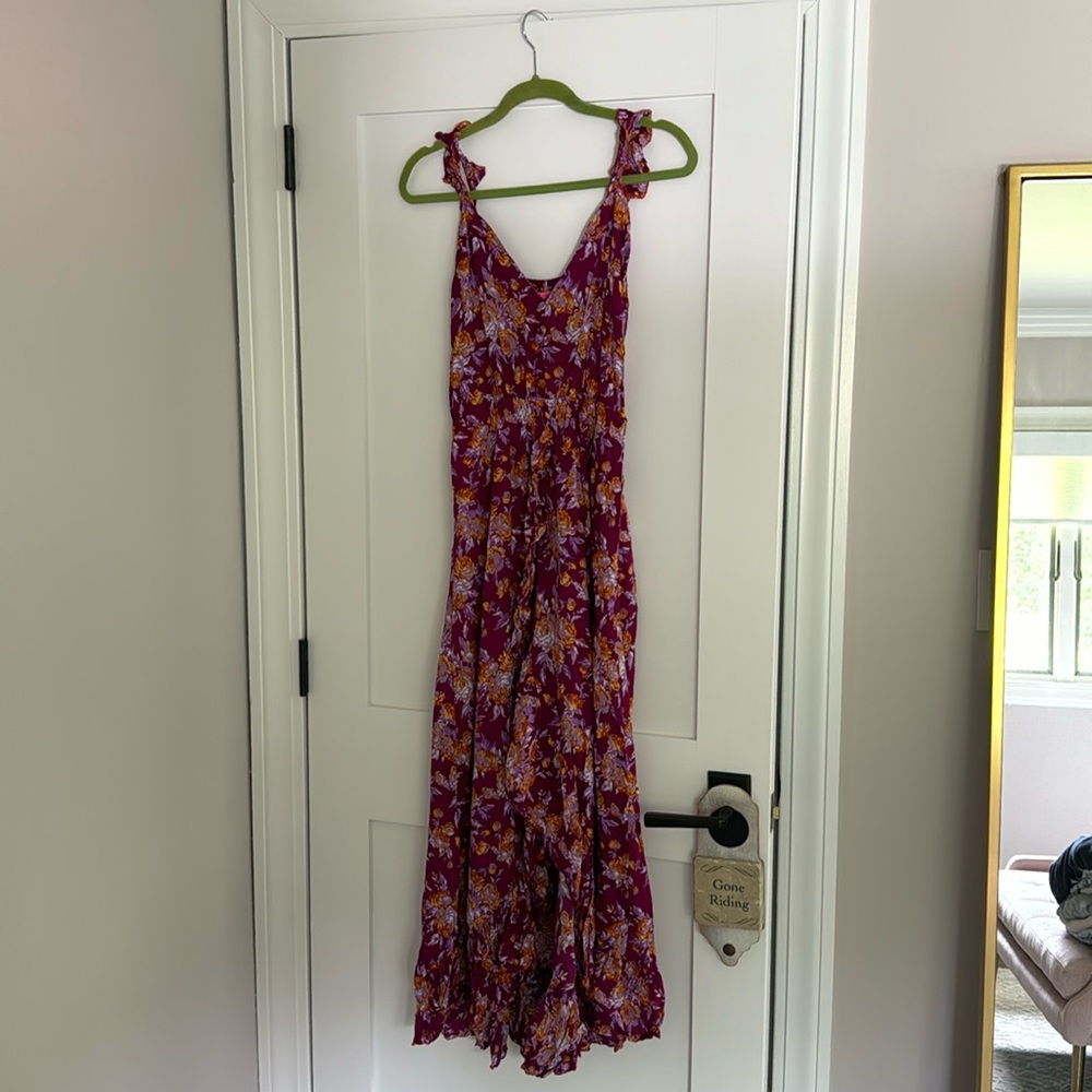 Floral maxi dress